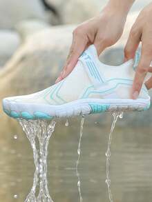 Summer Fitness Sports Outdoor Beach River Trekking Aqua Shoes For Teens And Youth - White - View 3