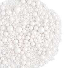 حبيبات لؤلؤية ذهبية سكرية للتزيين على الكيك - كرات سكرية لتزيين الكب كيك والآيس كريم وتزيين الكيك