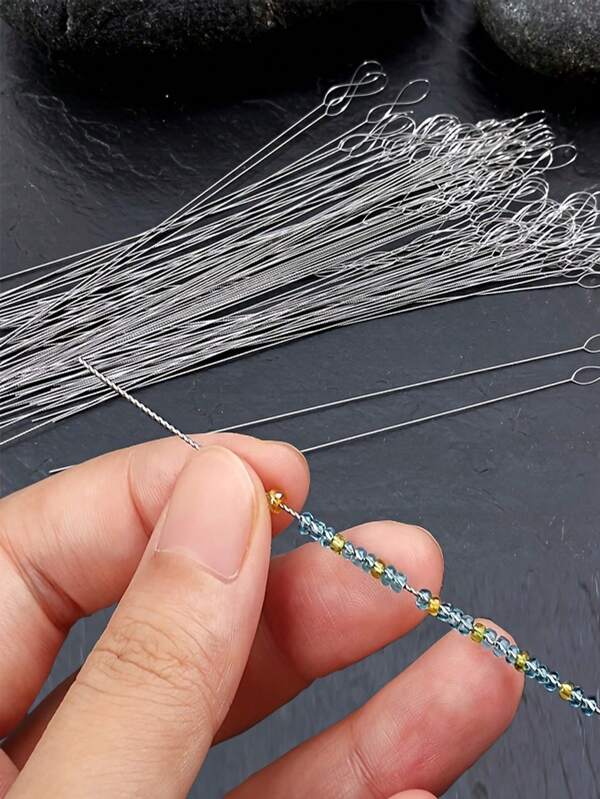Beading Needle Set - Various Sizes Diy Jewelry Making Tools For Handicrafts And Jewelry Making