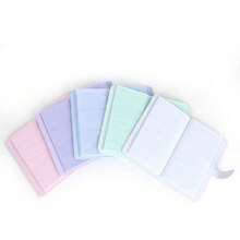 108 口袋相册胶片相机 3 英寸相纸 PU 皮革收纳盒邮票票收集簿适用于富士 In-Stax Mini 12，适用于学校用品，返校