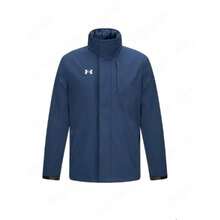 Under Armour Men's Breathable Casual Windproof Hooded Training Jacket, 21600409-408 - College Blue - View 5