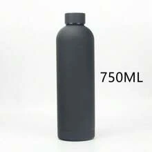 Taza de boca estrecha de acero inoxidable estilo estadounidense de 17/25oz500/750ml, botella de agua aislada al vacío portátil, termo deportivo con gran capacidad para senderismo y escalada, ideal para fiestas y regalos, de vuelta al colegio