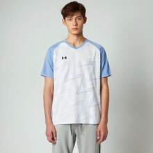 Under Armour Men's Comfortable Breathable Mesh Sports Knit Short Sleeve T-Shirt, 25500520-100 - White - View 2