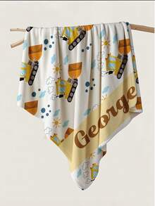 1 件可定制文字羊毛毯，适合作为送给女孩、男孩、成人、情人节的礼物，轻盈、柔软、温暖，非常适合母亲节、生日、儿童节、父亲节、毕业典礼、婚礼、圣诞节、家庭沙发、床、车、卧室、客厅使用