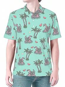 Mens Polo Shirts Funny Golf Shirt For Men Short Sleeve Performance Moisture Wicking Dry Fit Golf Polo Shirts For Men