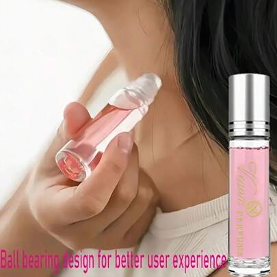 Women's Roll-On Perfume, Portable Roll-On Essential Oil, Perfume, Attractive Fragrance, Perfect For Travel, Office, Dating, Romantic Gift, Daily Makeup Essential