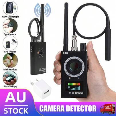 Wireless K18 Anti Spy RF Signal Detector Hidden Camera Bug Finder GPS Device