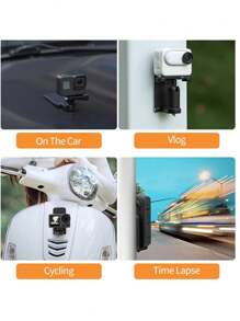 [Insta 360 Magnetic Bracket] Insta 360 X3/X4/X5 Magnetic Bracket | Compatible With Action And Sports Cameras