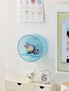 1 hộp trưng bày trong suốt, kệ trưng bày mô hình hành động gắn tường, không cần khoan - Nhiều màu - Xem 5