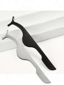 1 件不锈钢睫毛镊子、睫毛延长镊子、睫毛去除镊子、女士假睫毛胶水涂抹工具 - 彩色 - 查看 15