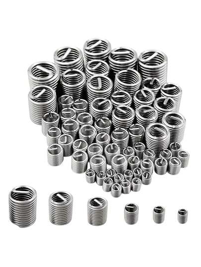 KIT 60 MOLAS FIXAÇAO AÇO INOX REPARO ROSCA POSTIÇA HELICOIL