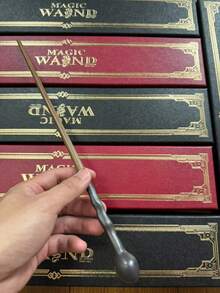 1pc Magic Wand,Many Kind Of Magic Wands Christmas Decoration Halloween Decoration ,Cosplay Magic Wands Metal/Iron Core Magic Toy Wand Gift, Wizard Wand Stage Show Wand Movie Simulation Stick Gift, The Perfect Gift For Halloween