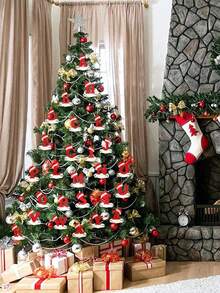 1pc Christmas Tree Decoration Letter Pendant 26 Letters Acrylic Pendant Xmas New Year Decor Ornament Home Holiday,Christmas Tree Ornaments For Ornament Personalized,Christmas