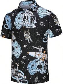 Mens Polo Shirts Funny Golf Shirt For Men Short Sleeve Performance Moisture Wicking Dry Fit Golf Polo Shirts For Men