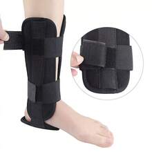 1pc Adjustable Ankle Brace, Foot Support, Ankle Stabilizer, Unisex, Suitable For Most People - Black - View 5