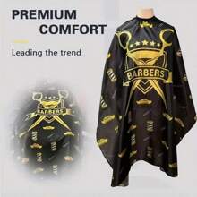 Meisha 1 件理发师理发围裙理发披肩美发袍专业理发师舒适沙龙披肩 C0033A，返校、旅行度假必备、女士发饰