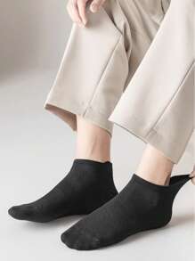 10/20 pares de calcetines tobilleros blancos con parte superior de malla, soporte de arco y transpirables para hombres, confortables