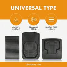 For  Fit 5PCS Full Set Carpets Car Floor Mats XPE Non-Slip All Weather,Car Accessories - default - View 4