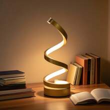 1pc LED Iron Art Desk Lamp, USB Powered, 3-Color Dimming, Height Adjustable, Ideal Room Decor Light, Suitable For Living Room, Study, Office, Bedroom, Party, Dining Room, Dorm, Great Gift For Holiday, Valentine's Day, Christmas, Halloween