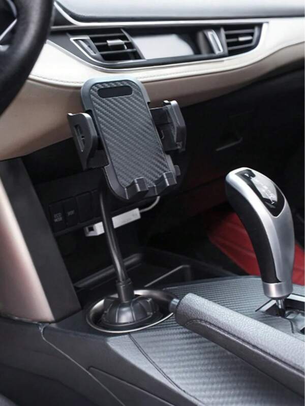 Flexible Hose Car Cup Holder Phone Mount – Universal Shockproof Design, 360° Rotatable Core, Sturdy Plastic & Metal Build, Holds Smartphones, GPS & Tablets, Easy Installation In Any Vehicle,Universal Phone Holder