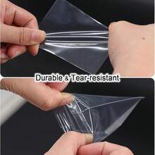 100 Pcs Soft Trading Card Sleeves, Top Loading 4 Mil Thick Sleeves For Standard Cards 2.5" X 3.5",Plastic Ultra-Clear Card Protector For Baseball , Football, Game, TCG, MTG,PTCG Cards - Clear - View 7