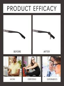 Crochets anti-dérapants pour lunettes, crochets d'oreille anti-dérapants en plastique pour le sport, accessoires de lunettes à conception stable. Sauveur anti-dérapant pour lunettes ! Installation unique, ne tombera pas même en secouant. Port stable pour le sport et l'usage quotidien. Crochets anti-dérapants pour lunettes à installation rapide, en matériau de silicone super élastique, confortable et ajusté sans blesser les oreilles.