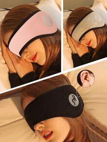 Sleep Noise Blocking Earmuffs And Adjustable Eye Mask Set - Soundproof Earplugs And Elastic Travel Nap Eye Mask, Suitable For Bedroom, Office, School, Relieve Insomnia (Black/Pink/Gray) - Back To School Supplies, Ideal Gift For Men And Women, Christmas And Halloween Sleep Mask - Multicolor - View 8