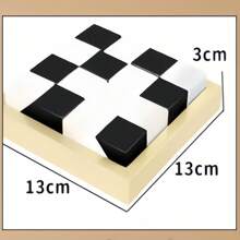 1 st pedagogiska dolda byggklossar pusselleksaker rumsligt tänkande fantasiförmåga träning föräldra-barn interaktivt bordsspel, lämplig för jul, Thanksgiving, nyårsdagen, födelsedagspresenter - Multifärgad - Visa 7