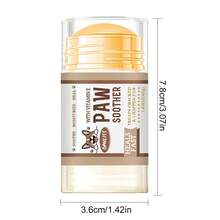 2 pièces Baume de protection pour coussinets de pattes de chat et de chien (40 g) | Baume naturel et léchable pour coussinets de pattes de chiens, convient pour les coussinets crevassés, secs et abîmés, les nez et les coudes | Baume apaisant pour le nez du chien