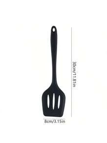 1pc Premium Large Silicone Cooking Shovel - Non-Stick, Leak-Proof & Durable - Perfect For Pizza, Fish & More, Ultra-Flexible & Long-Lasting