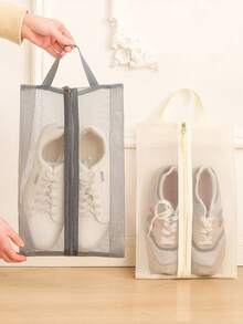 1pc Travel Shoe Storage Bag Hands In Hand To Carry Shoes, Dust-Proof And Mildew Proof Bag, Large Capacity Storage Shoe Bag, Portable Storage Shoe, Dust-Proof