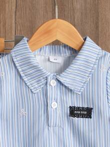 2pcs/Set Toddler Girls' Bowknot, Plaid Print, Lace Trim Collar, Fashionable Casual, School Style Cute Top And Pants Set