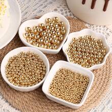 Rắc, Rắc để trang trí bánh 4 kích cỡ, 100g Rắc màu trắng ngọc trai để nướng bánh Cupcake kem sô cô la bánh quy trang trí lễ kỷ niệm tiệc cưới - Nhiều màu - Xem 3