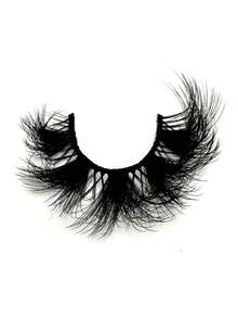 New 12 Pairs 3D Faux Mink Lashes Natural Thick Dramatic Fluffy Extended Eyelashes Wispy Lashes Natural Look 3D False Eyelashes D Curl Russian Strip Lashes Full False Eyelashes Travel Essentials Makeup Tools - Black - View 8
