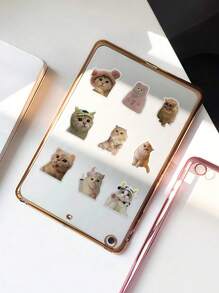 60pcs/Pack Cat Stickers, Creative Design, Suitable For Diary, Planner, Notebook, Laptop, DIY Decoration, Can Be Used To Decorate Living Room, Study, Window, Bedroom - Multicolor - View 6