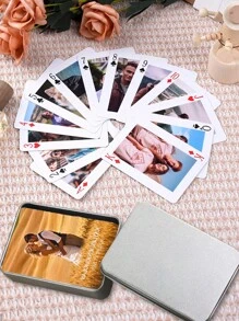 Personalized Playing Cards With 2 Jokers - Unique Gift For The Newlyweds, Custom Poker Set, Deck Of Game Cards, Husband Gift