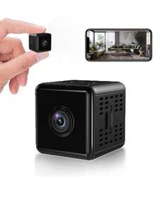 Cámara oculta - WiFi inalámbrica - Cámara para el hogar - Cámara de seguridad HD 1080P - Mejor mini cámara de vigilancia para automóvil - Con detección de movimiento, para proteger la seguridad de su hogar