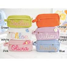 Personalisierte Federtasche, Geschenk zum Schulanfang, individuelle Kordel-Federtasche mit Namen für Mädchen, Geburtstaggeschenk für Mädchen/Jungen, multifunktional, dekorativ, wiederverwendbar, modern, farbig, süß, vintage, cartoon, kawaii, individuell, personalisiert, einzigartig, für Mitarbeiter, Kunden, Studenten, für Geschäft/Arbeit/Büro, für die Schule