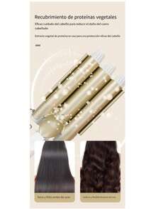 Rizador de tres cilindros,Rizador de huevos, temperatura ajustable - Negro - Ver 7