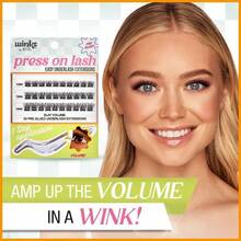Ardell Winks Pr On Eyelash Extensions Volume DIY Lash Clusters 30 Individual Lashes Natural Look Lashes With Applicator 1 Pack - Black - View 3