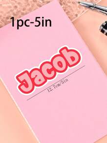 100/50/20/10/1 Pc Customized Name Personalized Stickers - Cartoon Font - Colorful And Variegated Personalized Laptop Stickers, Water Bottle Name Stickers - Suitable For Holiday Gifts, Daily Decorations, Notebook Stickers, Candy Baking Packaging Bag Decorations, School Supplies, Back To School, Multi-Functional, Ornamental, Reusable, Modern, Colorful, Cute, Vintage, Cartoon, Kawaii, Custom, Personalized, Unique, Customized, Workers, Clients, Students, For Business/Work/ Office, For School, Desert Fall Cozy