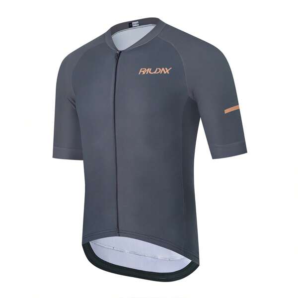 RAUDAX Raudax New Minimalist Heat Transfer Printing Summer Cycling Jersey, Quick Dry Elastic Breathable Road/Mountain Bike Race Clothes