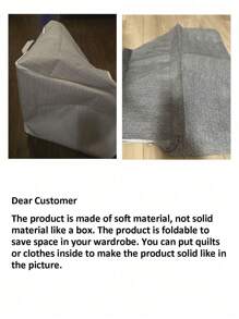 Large Storage Bags, Clothes Storage Bins Foldable Closet Organizers Storage Containers With Reinforced Handle For Clothing, Blanket, Comforters, Bed Sheets, Pillows And Toys (Gray), Storage Bins With Lids, Moving Boxes, Shoe Organizer Bag For School School Accessories School Stuff