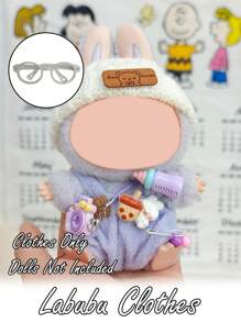 1 Stück Kleidung für (Puppe nicht enthalten), Puppenkleidungs-Set, Mini Kamera Zubehör Anhänger, Taschenverzierung Anhänger/Schlüsselanhänger/Mini Charm, geeignet als Party-, Familien- und Geburtstagsgeschenke. Süßer Hut-Schuhe-Sonnenbrille Anzugsatz, passend für Kleidung & 17cm stehende Puppen, Spaßiges Zubehör für Vatertag, Muttertag, Valentinstag, Erntedankfest, Ostern, Geburtstage, Geschenke an Familie und Freunde, Hochzeiten, Abschlussfeiern.