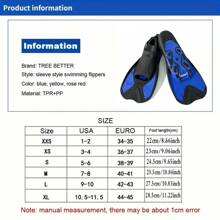 Unisex Soft, Lightweight And Comfortable Swim Fins/Flippers For Free Swimming