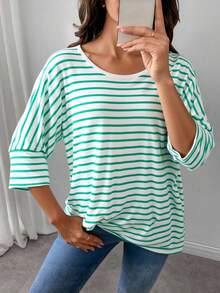 Women Blouses - Mint Green - View 3