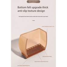 4/8pcs, Square/ Round Chair Leg Protectors For Hardwood Floors, Silicone Felt Furniture Leg Cover Pad For Protecting Floors From Scratches And Noise, Smooth Moving For Chair Feet - Multicolor - View 5