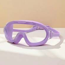 Children's New Frameless Swimming Goggles, HD Waterproof And Fog-Proof Wide-View Goggles For Children 3-14 Years Old