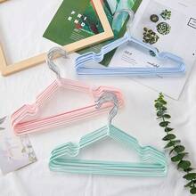 20pcs/10pcs Baby Clothes Storage Rack, Children's Garment Drying Rack, Durable Non-Slip Clothing Hanger, Home Storage Organization For Bathroom, Bedroom, Closet, Wardrobe, Home, Dorm - Children's Non-slip Hanger - View 5
