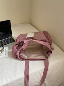 2pcs Fashionable Casual Solid Color With Coin Purse Large Capacity Tote Bag ,Suitable For University/College Classroom / Commute/Work/ Festivals/Vacation/Holiday,For Women, Rookies & White-Collar Workers,Girl, College Students,Lady,Woman ,Or Women, Rookies & White-Collar Workers,Girl, College Students,Lady,Woman